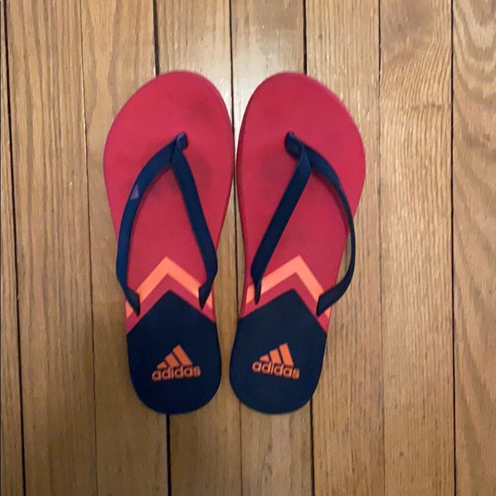 Adidas flip flops